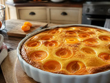 Grand-Mère : Clafoutis aux Abricots Moelleux