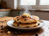 Pancakes aux pépites de chocolat : Recette moelleuse