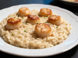 Risotto aux Saint-Jacques crémeux : Une recette savoureuse
