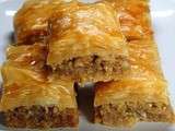 Cuisine Libanaise et Recette de Baklawa à la pâte Phyllo (Filo)