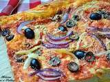 Fougasse (Focaccia) façon Pizza