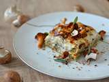 Lasagnes aux champignons et parmesan : lasagnes automnales et végétariennes (ou pas)