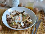 Oeufs parfaits aux champignons : la recette gastronomique, comme un chef
