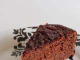 Gâteau au chocolat noir corsé sans beurre