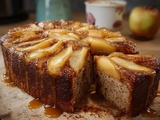 Cake pomme caramel au beurre salé et sarrasin