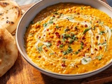Exploration détox : mon dahl crémeux aux topinambours, potiron et lentilles corail