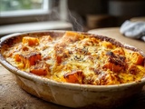 Gratin de potimarron fondant au comté (sans épluchage !)