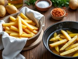Comment préparer des frites maison croustillantes et savoureuses