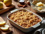 Comment préparer un crumble aux poires facile et délicieux
