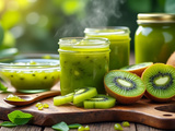 Comment préparer une délicieuse confiture de kiwi maison