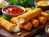 Comment réussir la préparation de cheese stick mozzarella croustillants