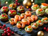 Entrées de noël : idées faciles et gourmandes pour surprendre vos invités