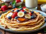 Facile de crêpe sans lait pour tous les goûts