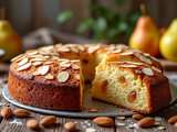 Facile de gâteau poire amande moelleux et savoureux