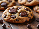 Facile pour des cookies chocolat moelleux à souhait