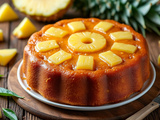 Facile pour un gâteau à l’ananas moelleux et savoureux