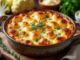 Facile pour un gratin de chou fleur savoureux