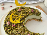 Cheesecake pistache demi-lune : la recette ultra gourmande et crémeuse