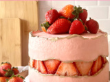 Faultline Cake Façon fraisier