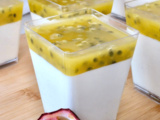 Panna Cotta exotique : la douceur crémeuse aux saveurs de fruits de la passion