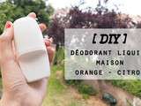 Déodorant liquide citron – orange
