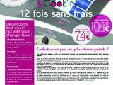 Cook'in et i-Cook'in Demarle en 12 fois sans frais jusque décembre 2015