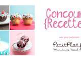 Participations au concours de recettes Cupcakes