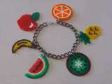 Bracelet fruits en perles hama {diy}