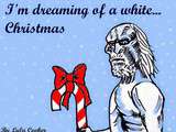 Carte de voeux Game of Thrones white Christmas, dossier  It's a geek Christmas  création #2