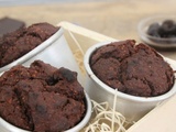 Muffins au chocolat et cerises amarena