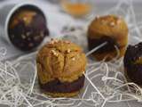 Muffins marbrés curcuma chocolat