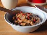 Porridge protéiné du matin (vegan et sans gluten)