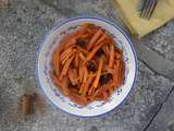 Salade carottes olives fleur d'oranger cannelle