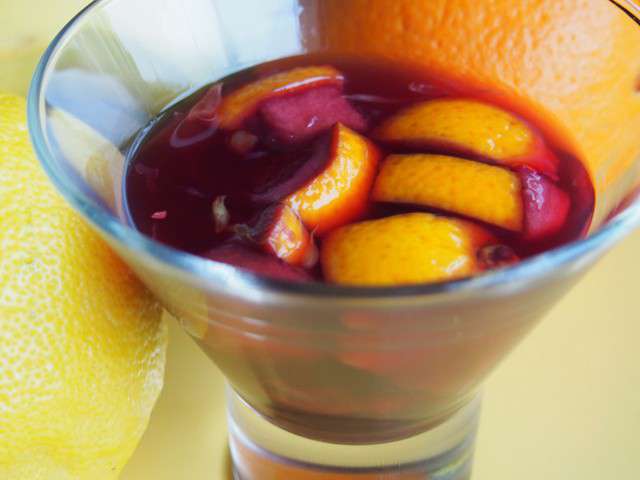 Recettes de Sangria et Vin rouge