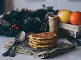 Pancakes à la pomme et clémentine