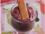 Crémeux glacé de figue au yaourt