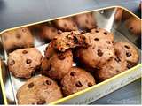 Cookies healthy au chocolat et à la cacahuète