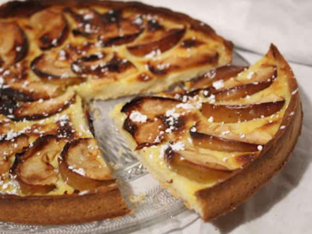 Recettes De Tarte Aux Pommes Et Creme Patissiere