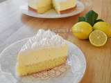 Gâteau nuage au citron meringué