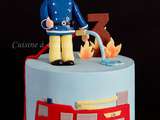 Sam le pompier – gâteau d’anniversaire