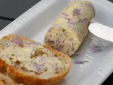 Beurre de fleurs de ciboulette