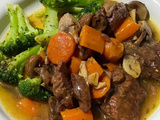 Bourguignon végétarien : la magie du vin mijoté… sans la viande