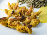 Brochettes chich taouk vegan