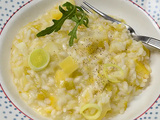 Risotto au poireau et au cédrat