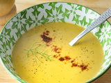 Soupe épicée de langoustines
