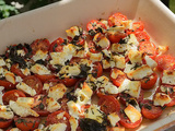 Tomates cerises gratinées à la féta