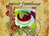Bavarois au Citron vert & miroir Framboise