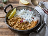 Curry de poireaux au Cookeo