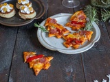 Mini pizza sapin – apéritif de Noël ludique et facile