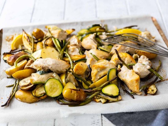 Recettes de Poulet aux légumes de Cuisine Addict